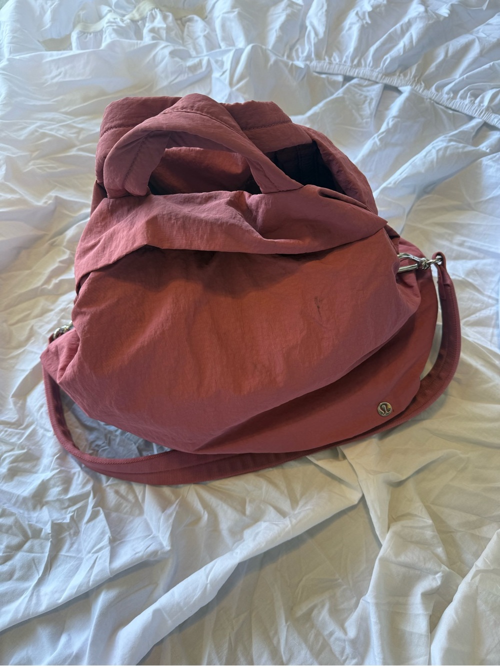 lululemon athletica Dusty Rose Convertible Shoulder Duffel